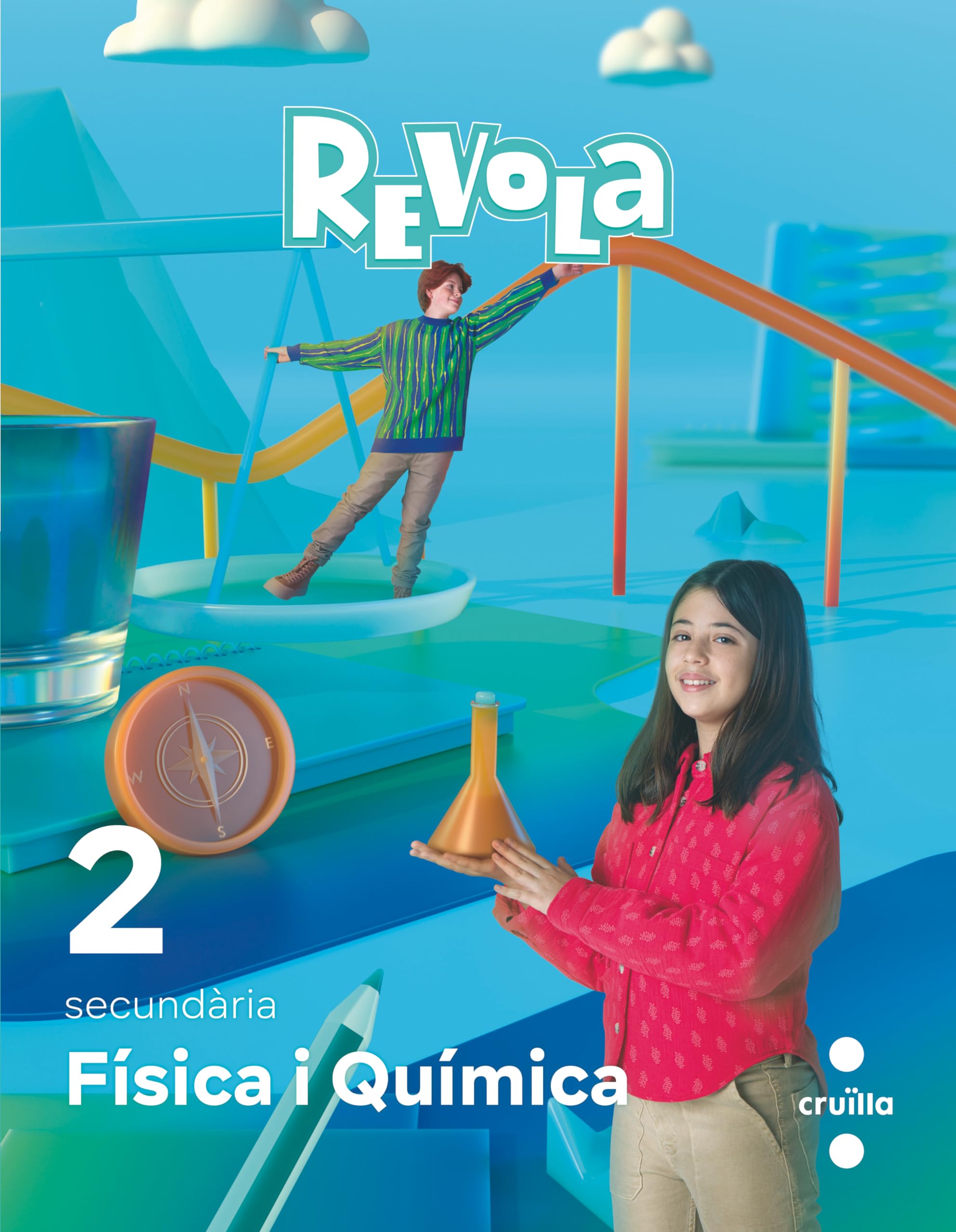 Física i Química. 2 Secundaria. Revola book