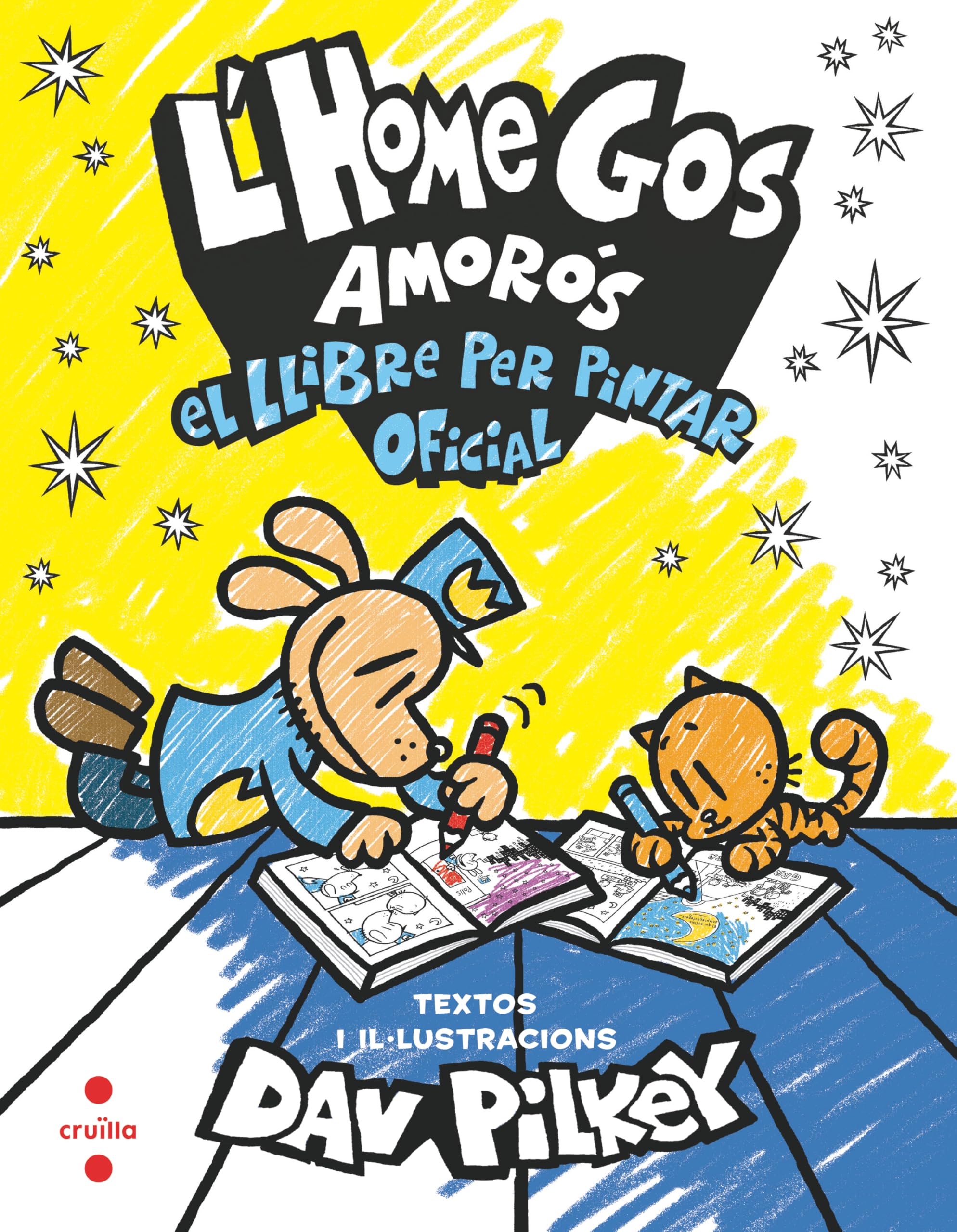 L'Home Gos amorós. El llibre per pintar oficial book