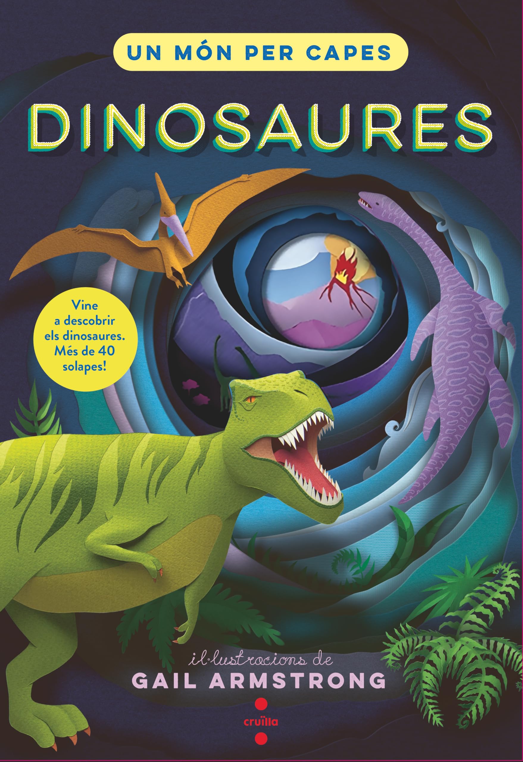 Un món per capes. Dinosaures book