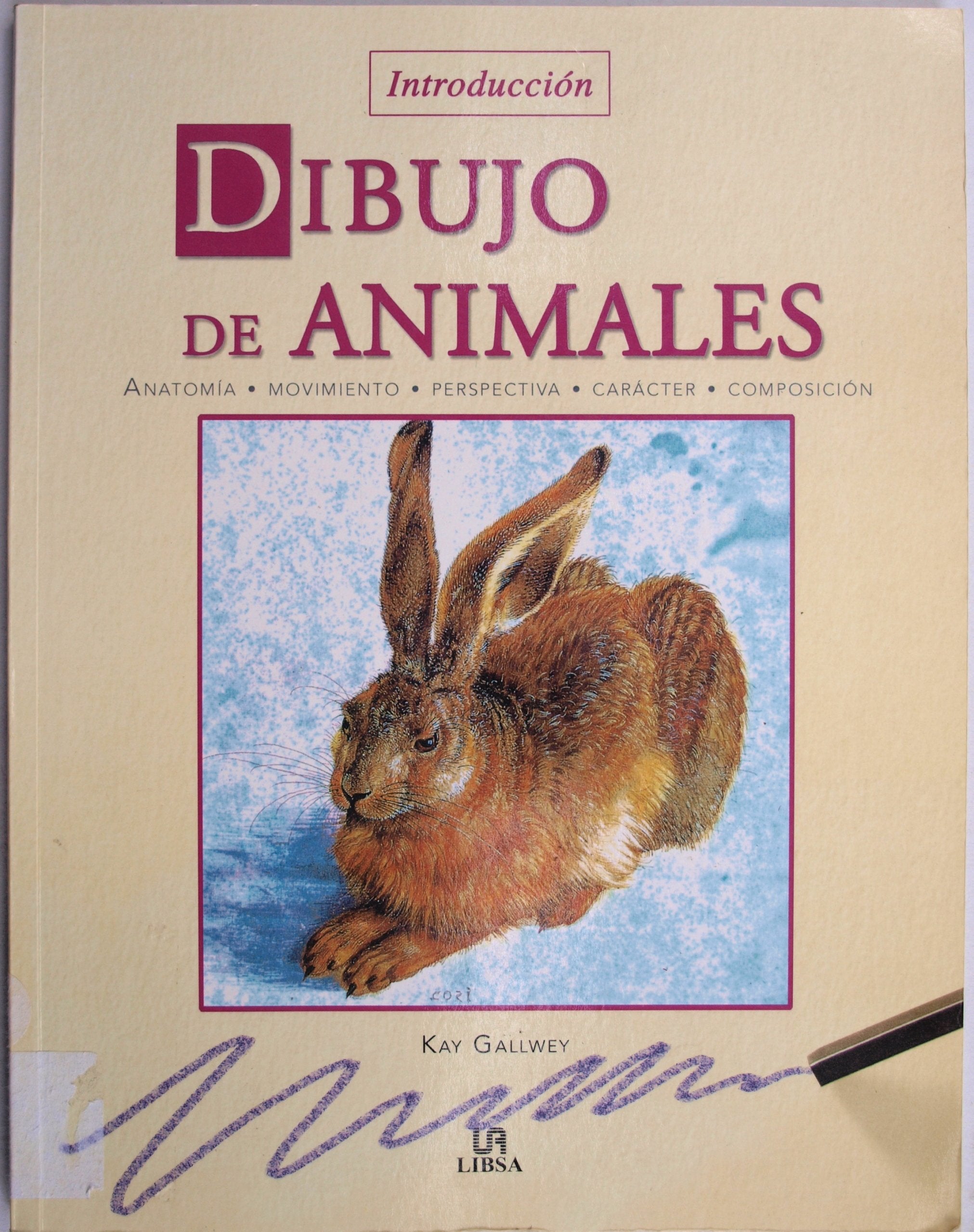 Dibujo de animales/ An Introduction to Drawing Animals book