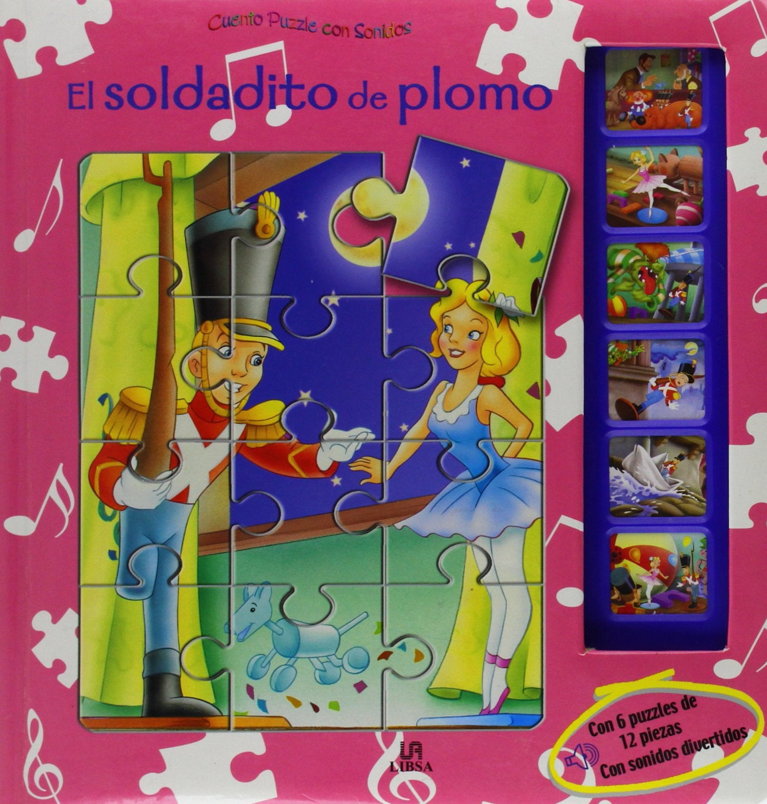 El soldadito de plomo (Cuento Puzzle con Sonidos, Band 7) Learning & Reference