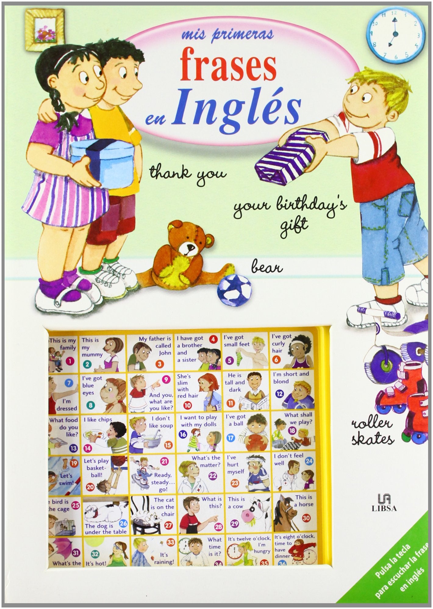Mis primeras frases en ingles/ My First English Phrases book