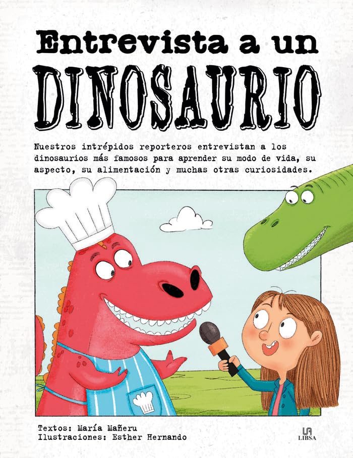 Entrevista a un dinosaurio/ Interview with a Dinosaur book