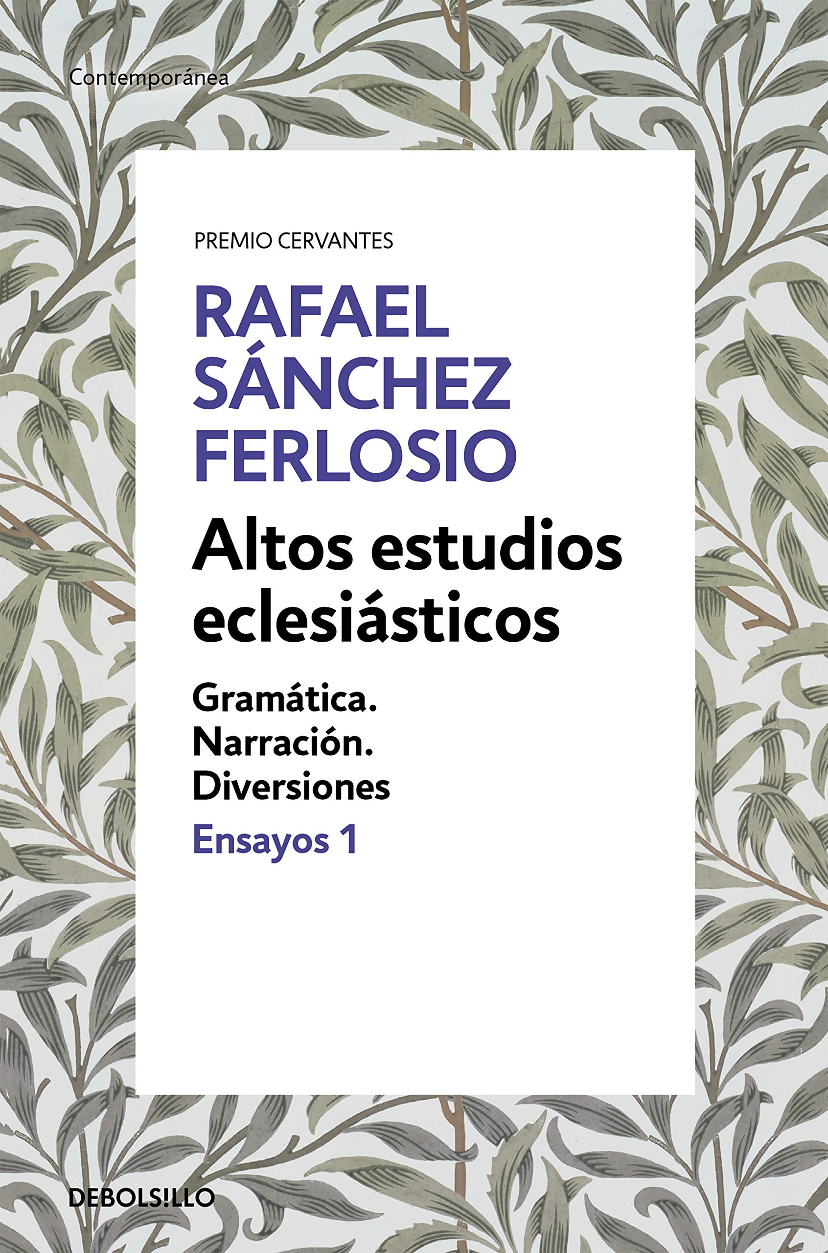 Altos estudios eclesiásticos : gramática, narración, diversiones Philosophy