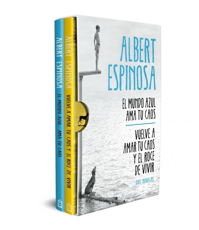 Albert Espinosa (edición estuche con: El mundo azul. Ama tu caos | Vuelve a amar tu caos y el roce de vivir) book