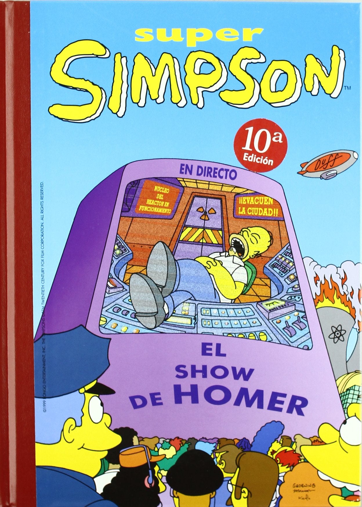 Los indisciplinados Simpson (Súper Simpson) Manga