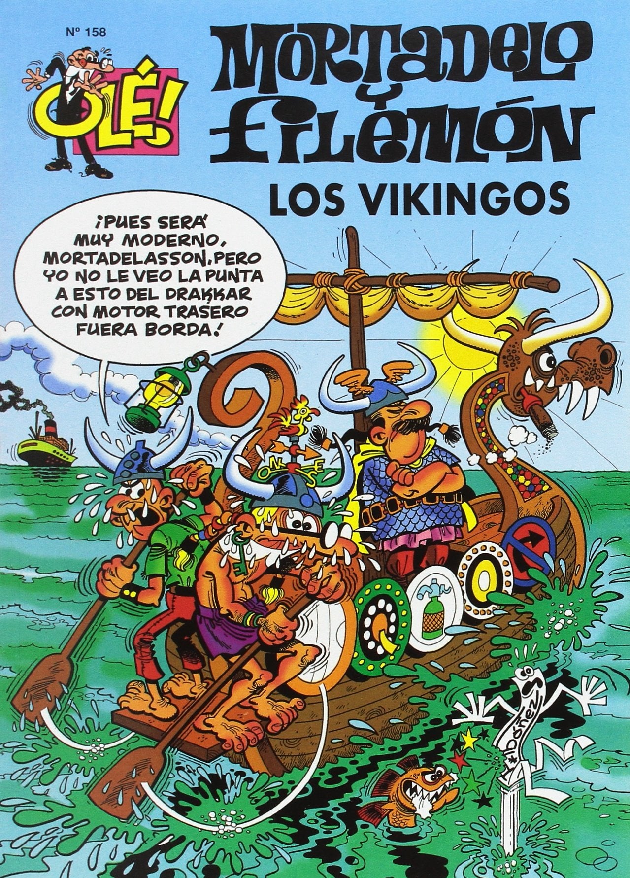 Los Vikingos (Olé! Mortadelo 158) Manga