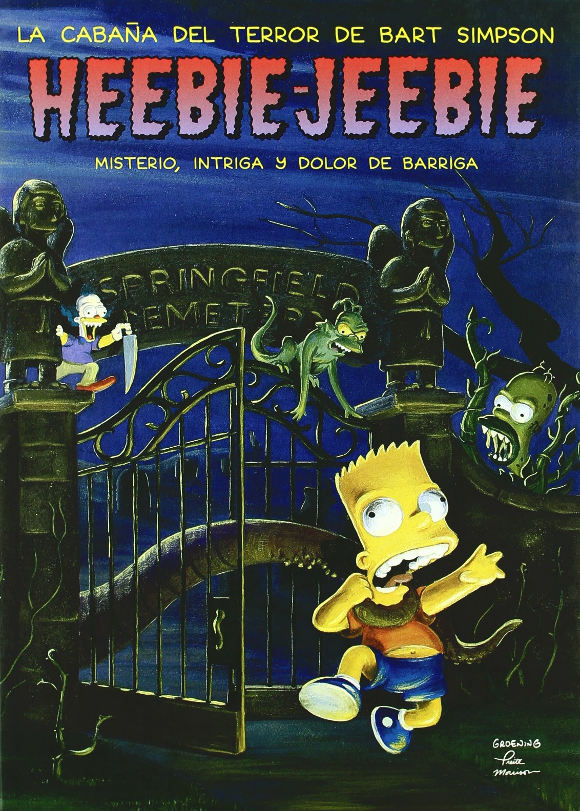 Heebie-Jeebie, La cabaña del terror de Bart Simpson Social Sciences