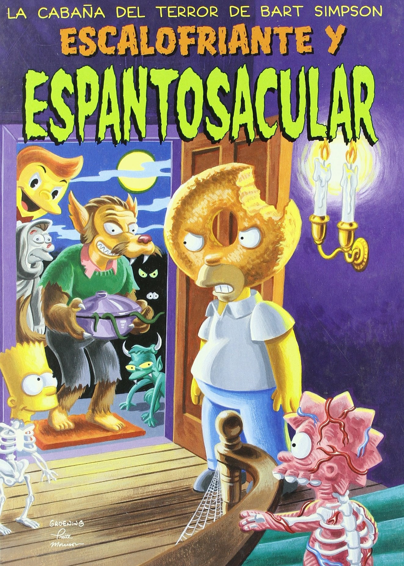 Espantosacular, La cabaña del terror de Bart Simpson Manga
