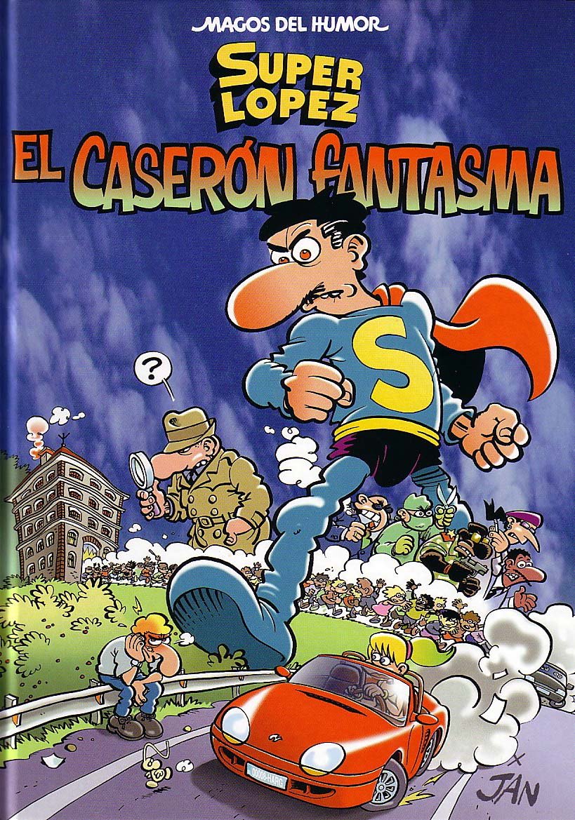 Superlópez. El caserón fantasma (Magos del Humor 90) book