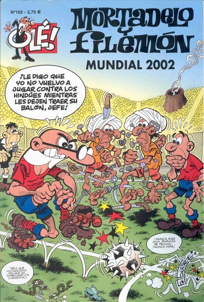 Mundial 2002 mortadelo y filemon book