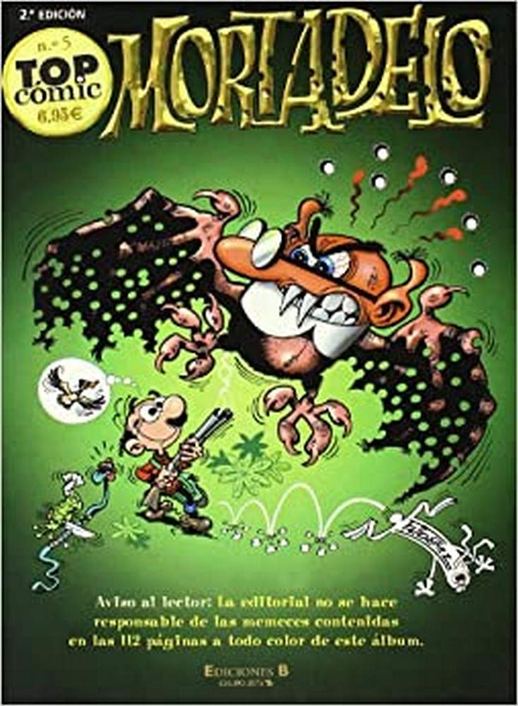 Animaladas ; Armas con bicho (Top Cómic Mortadelo) Manga