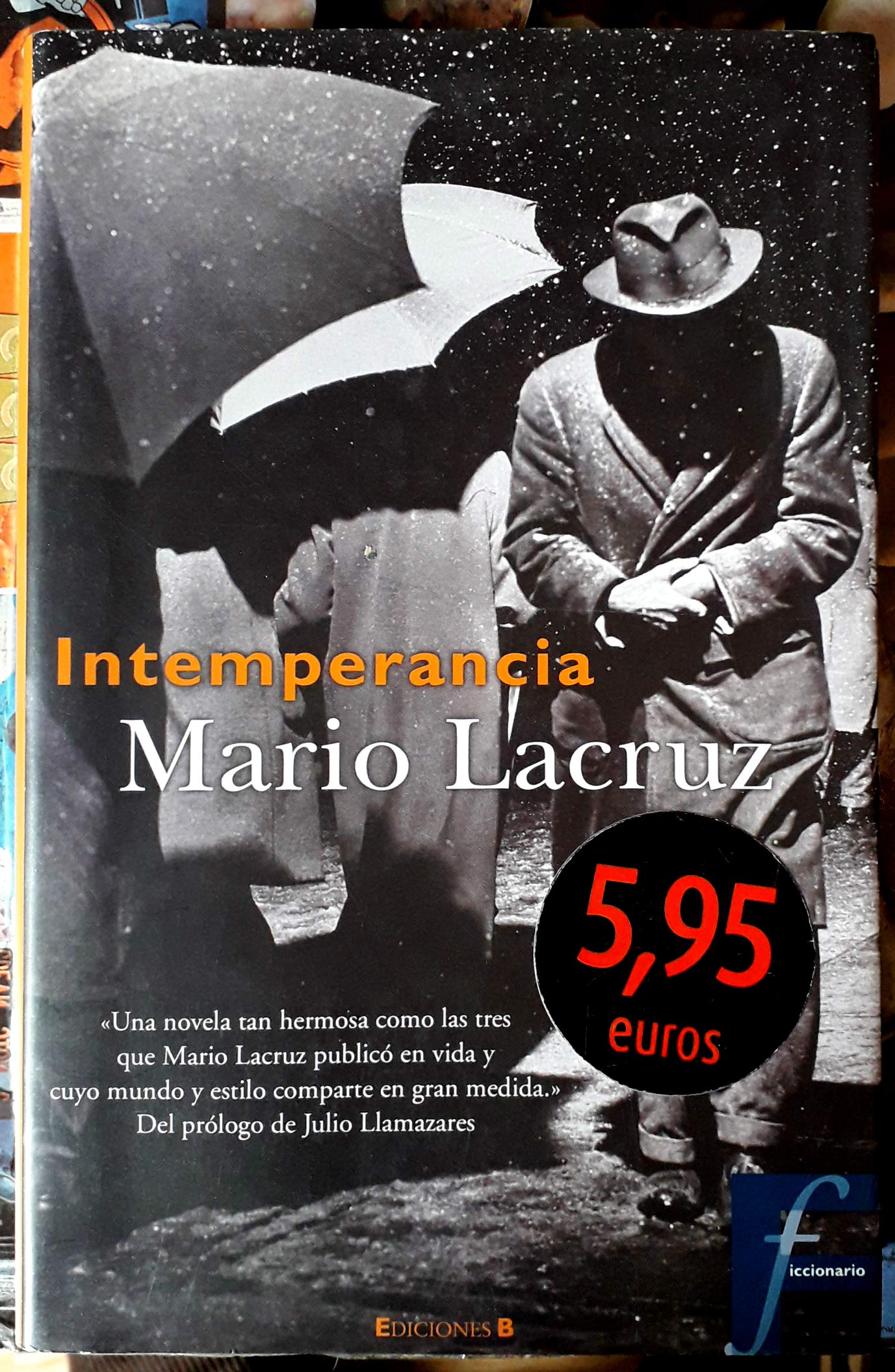 INTEMPERANCIA (FICCIONARIO, Band 0) Contemporary literature