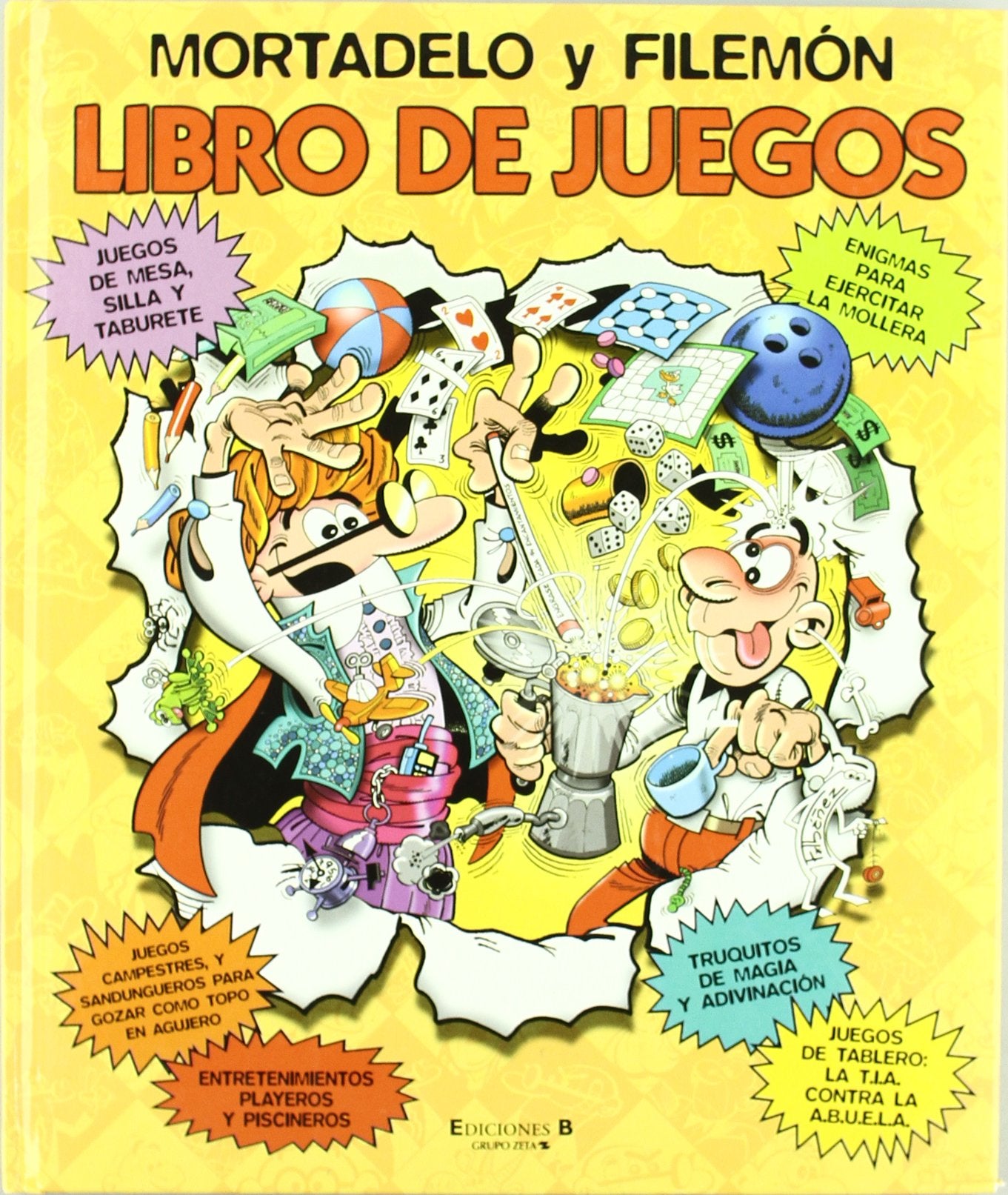 Mortadelo y Filemón. Libro de juegos (Mortadelo y Filemón. Actividades) (Bruguera Clásica) Manga