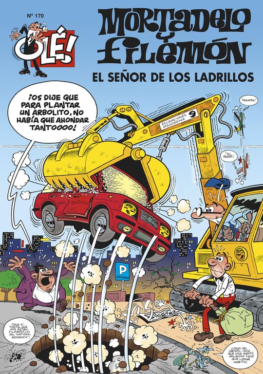 El Señor de los Ladrillos (Olé! Mortadelo 170) (Bruguera Clásica, Band 610007) Manga