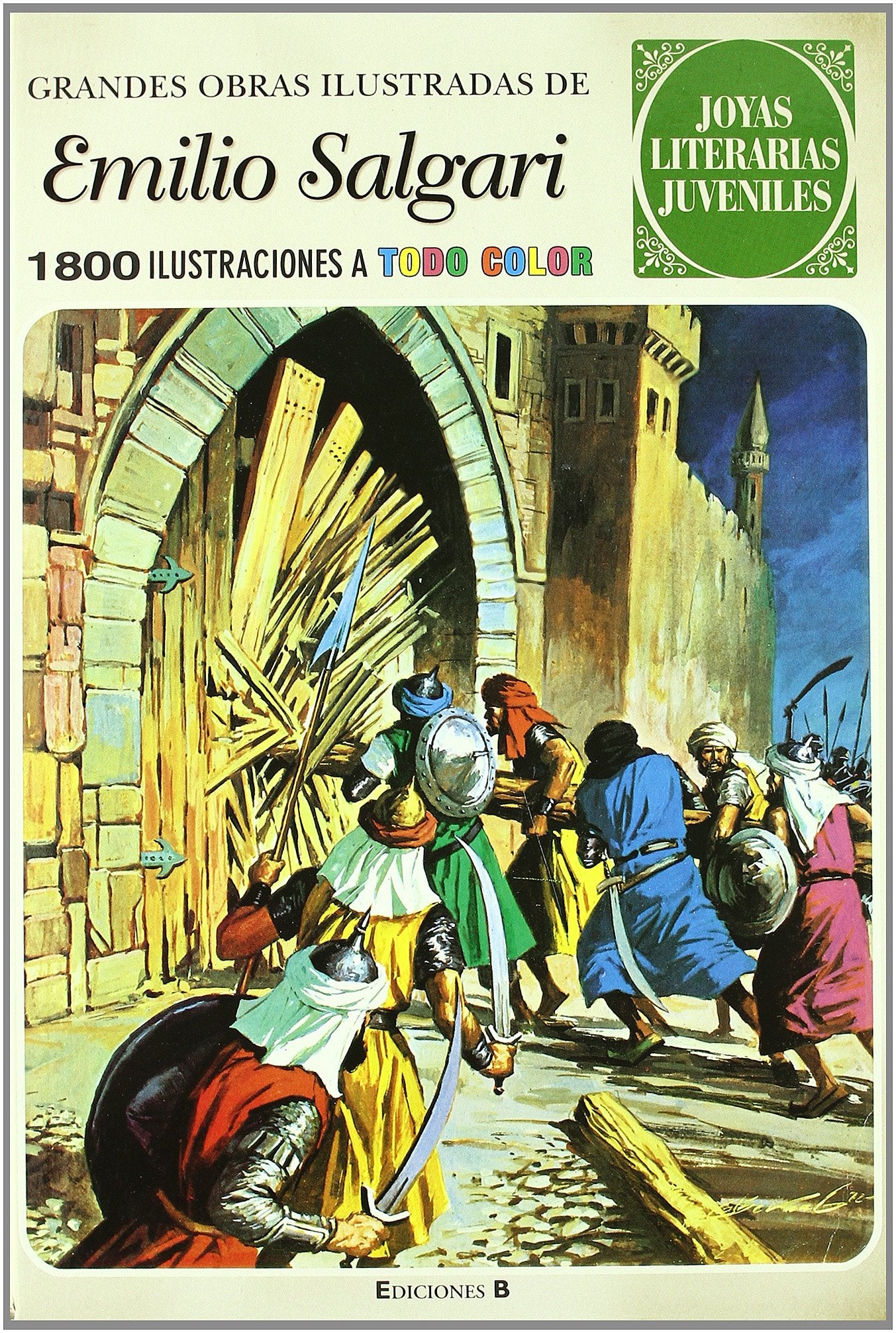 GRANDES OBRAS ILUSTRADAS DE EMILIO SALGARI: 1800 ILUSTRACIONES A TODO COLOR book