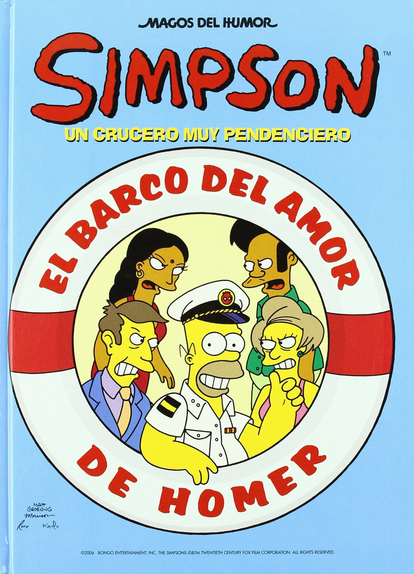El barco del amor de Homer : un crucero muy pendenciero book