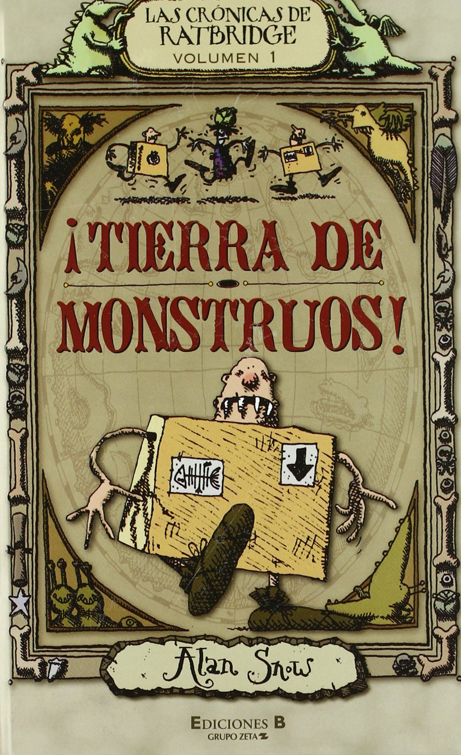 TIERRA DE MONSTRUOS: LAS CRONICAS DE RATBRIDGE (1ER. VOLUMEN TRILOGIA) book