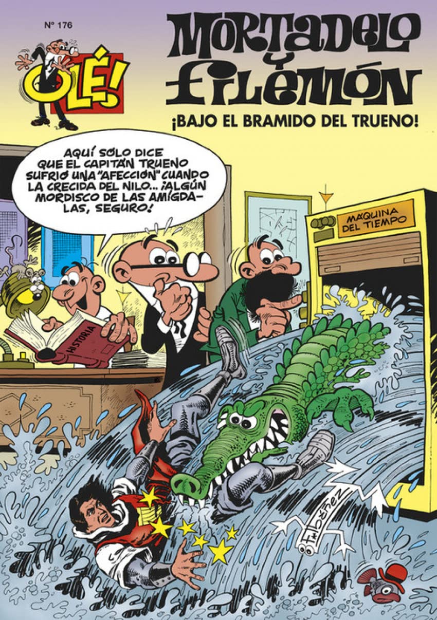 ¡Bajo el bramido del Trueno! (Olé! Mortadelo 176) Superheroes