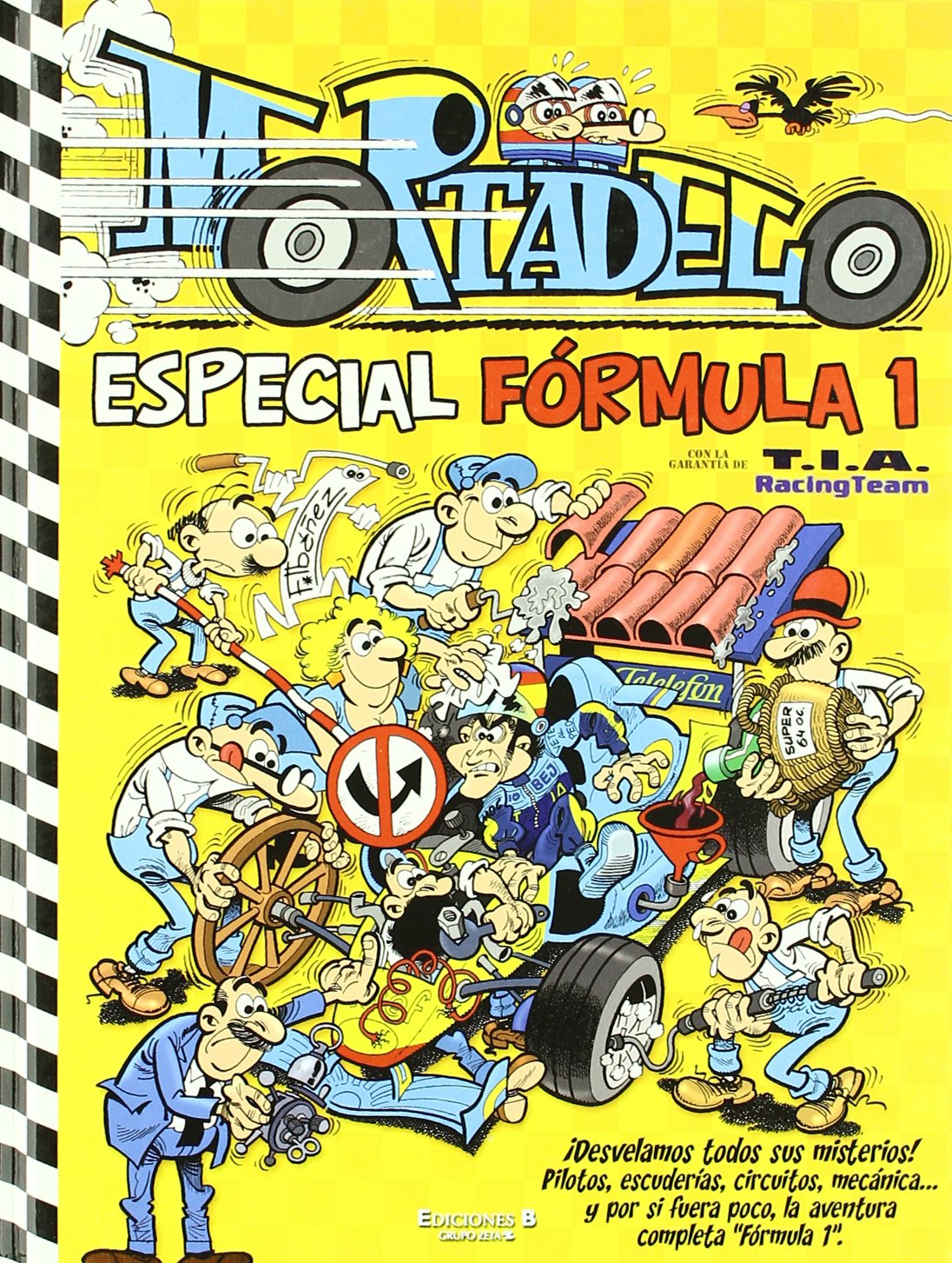 Mortadelo y Filemón, Fórmula 1: Especial Formula 1 (Bruguera Clásica) Manga