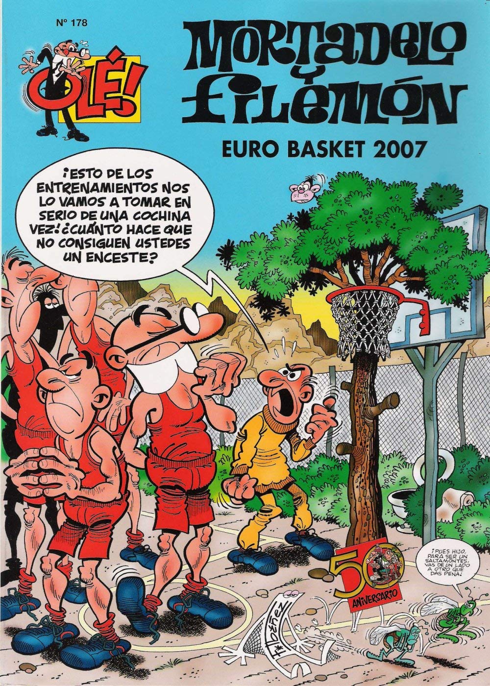 Eurobasket 2007 (Olé! Mortadelo 178) (Bruguera Clásica, Band 610007) Books