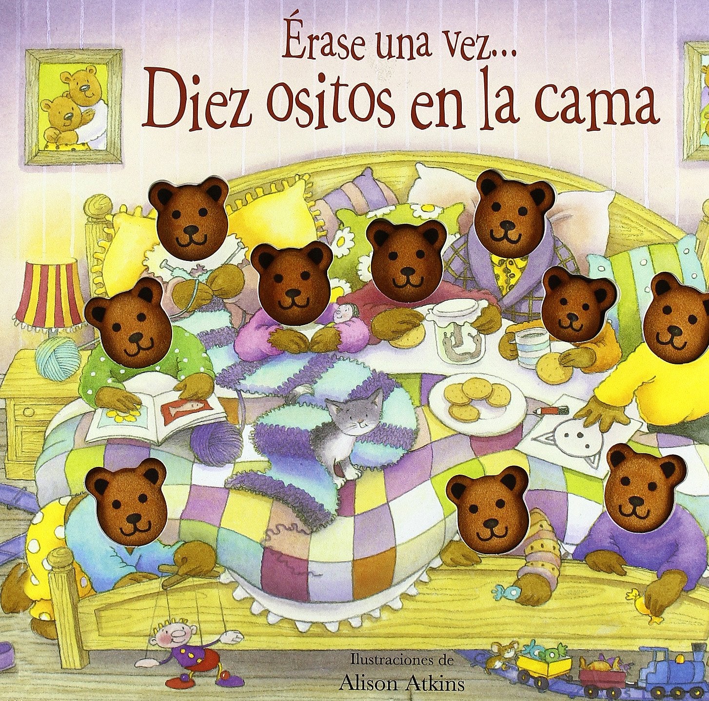 ERASE UNA VEZ DIEZ OSITOS EN LA CAMA (VOLUMENES SINGULARES, Band 0) Children's books