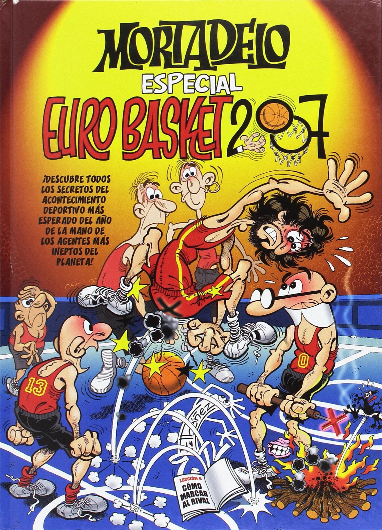 Mortadelo : especial Eurobasket, 2007 (Números especiales Mortadelo y Filemón) Superheroes