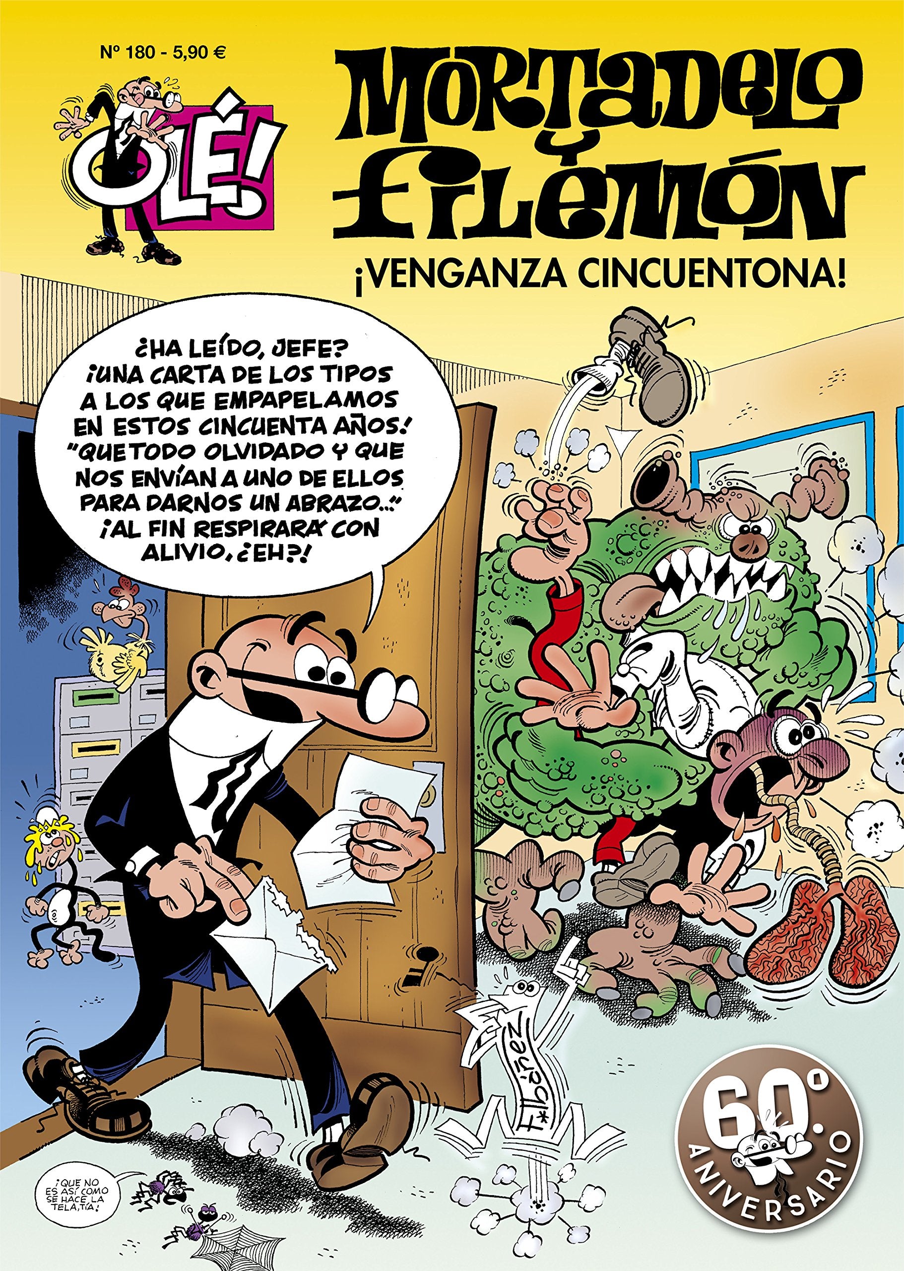 ¡Venganza cincuentona! (Olé! Mortadelo 180) Superheroes