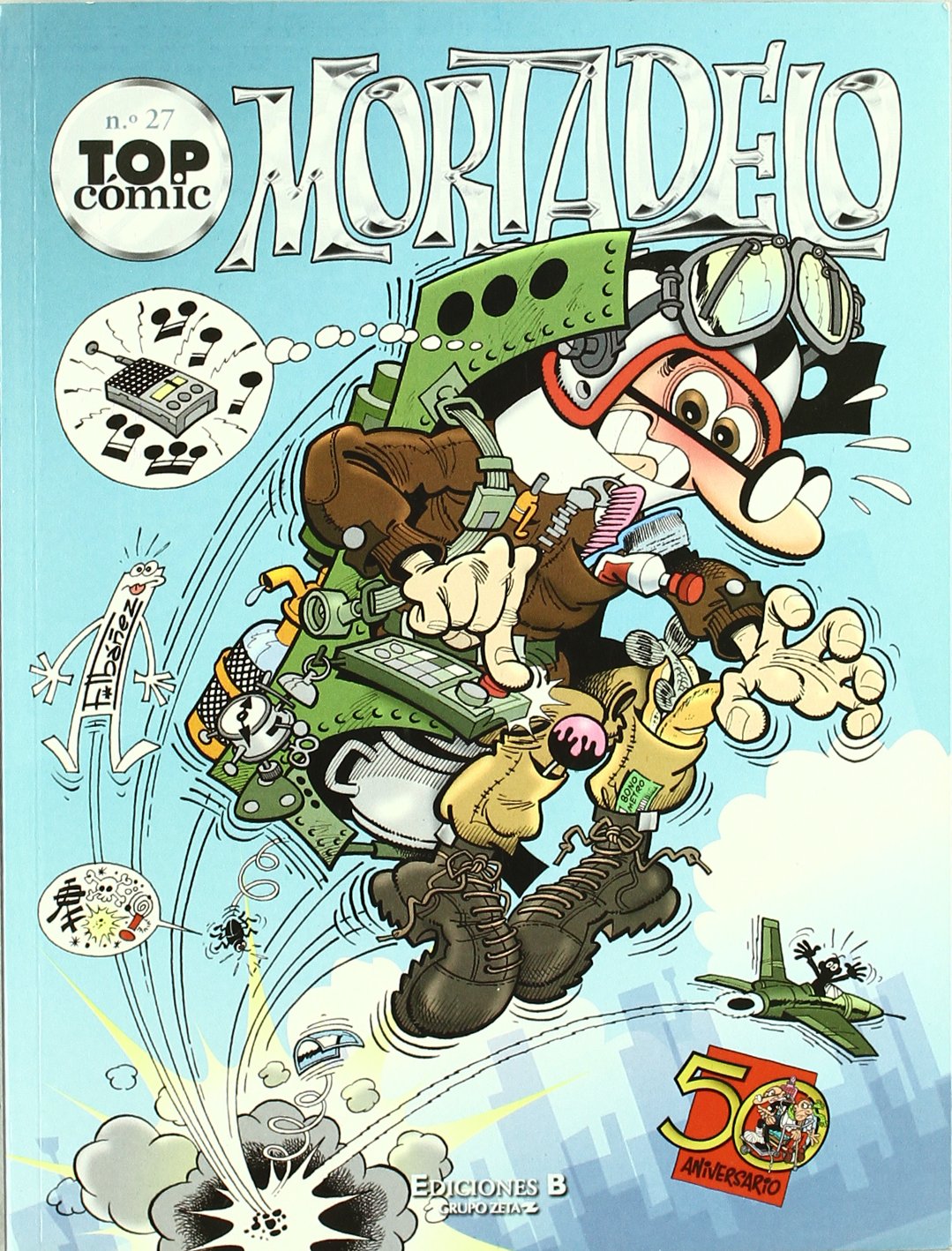 El kamikaze Regúlez ; Expediente J (Top Cómic Mortadelo) Superheroes