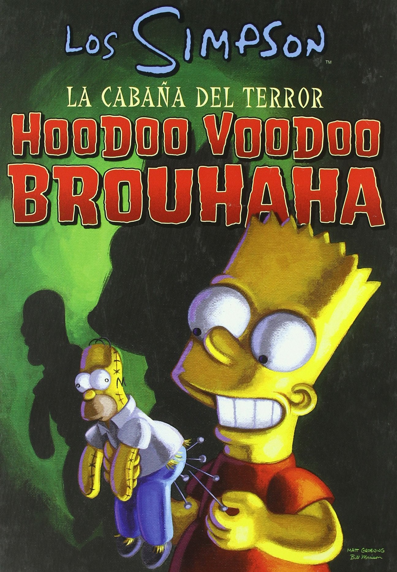 Hoodoo-Voodoo, La cabaña del terra de Bart Simpson book