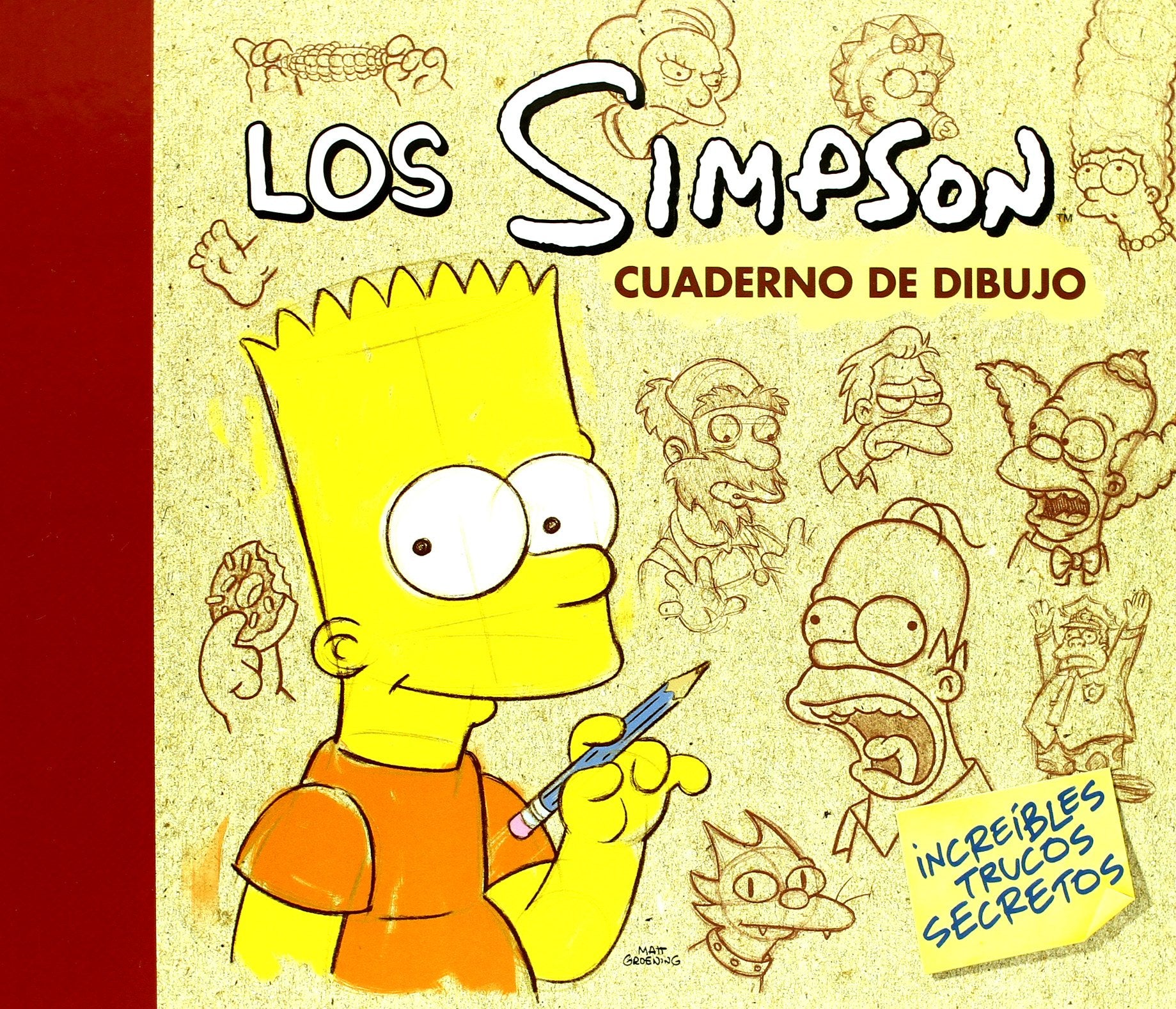 Los Simpson. Cuaderno de dibujo : increibles trucos secretos Social Sciences