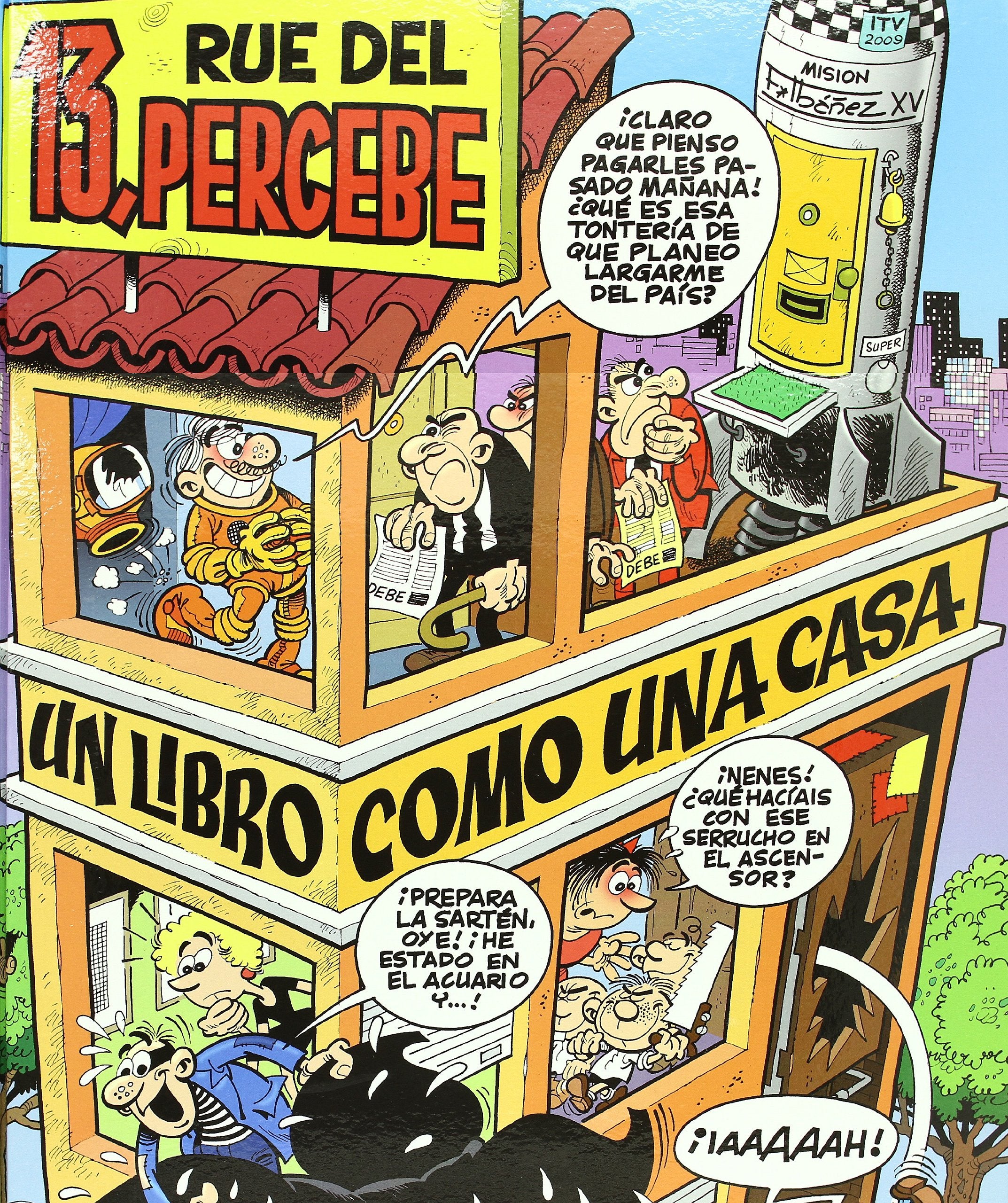 POP-UP 13 RUE DEL PERCEBE: UN LIBRO COMO UNA CASA book
