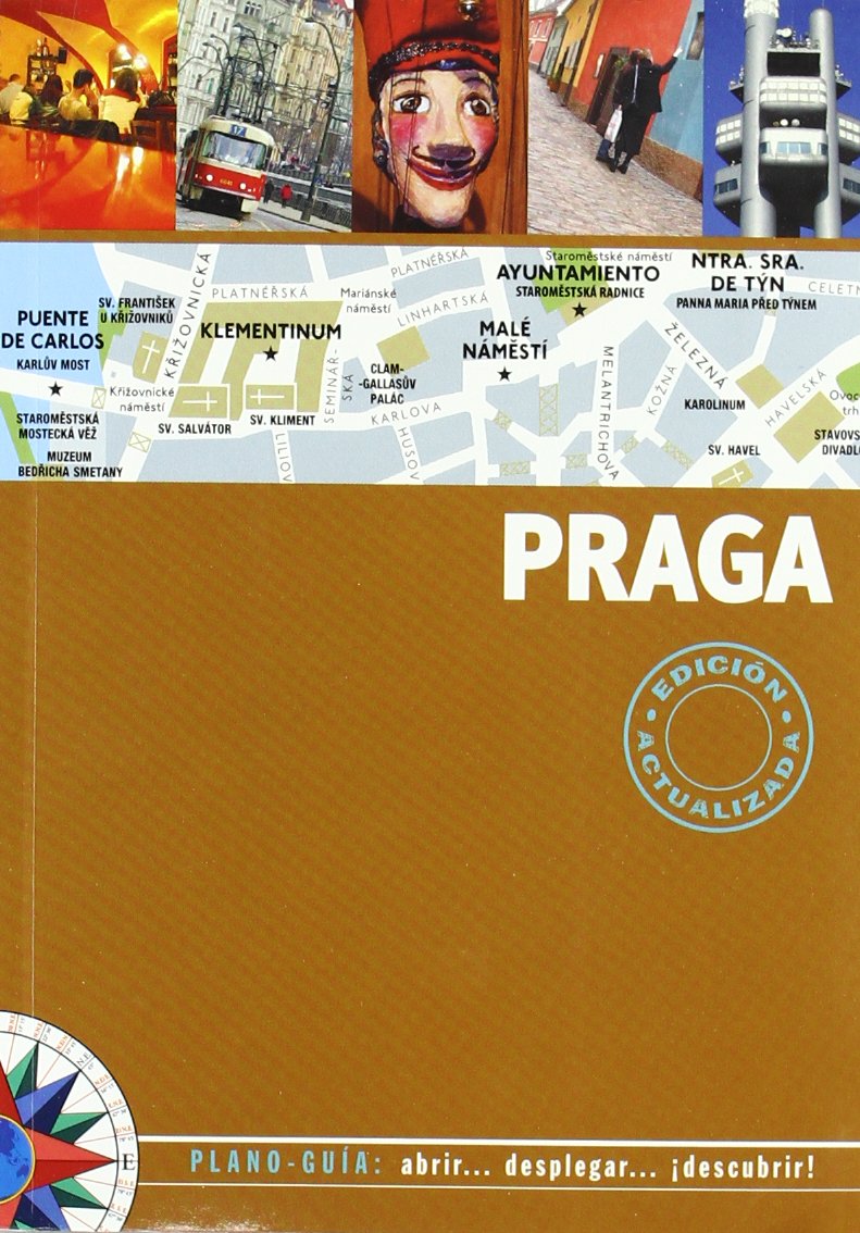 Plano-Guia Praga / Prague Map-Guide book