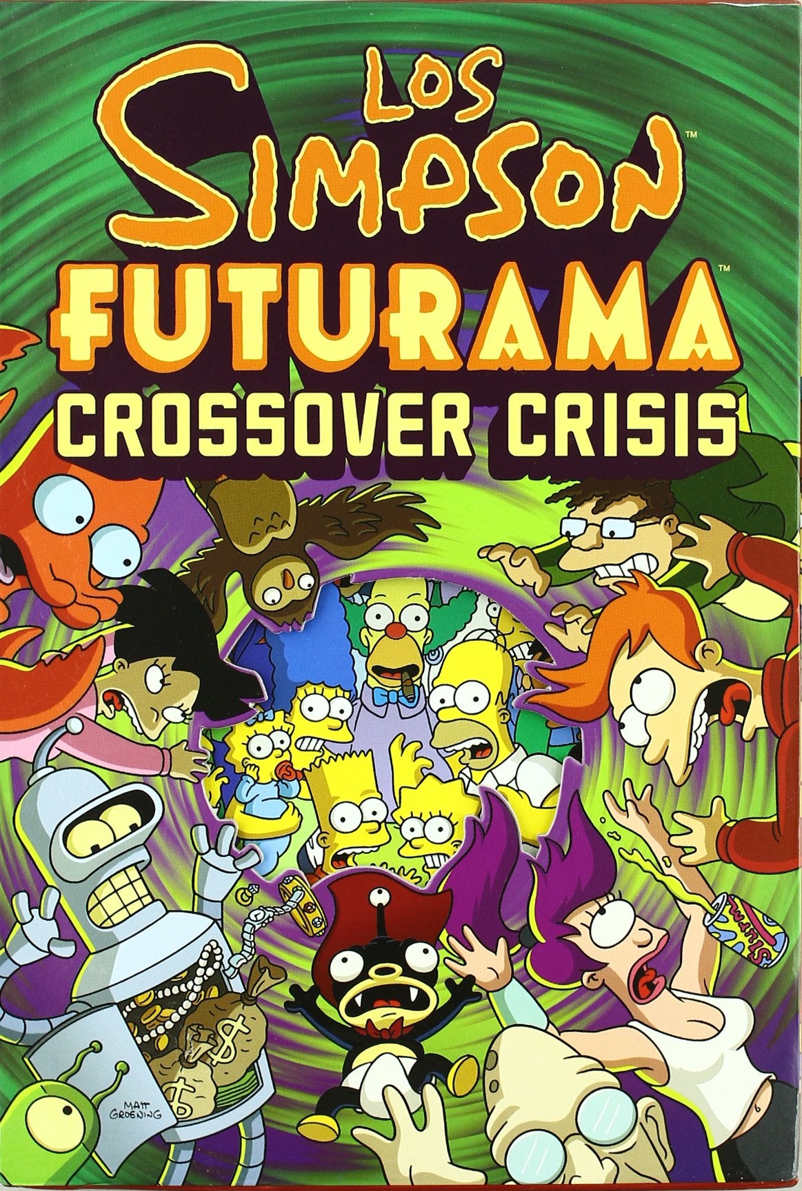 Los Simpson - Futurama. Crossover Crisis: (incluye facsímil) book