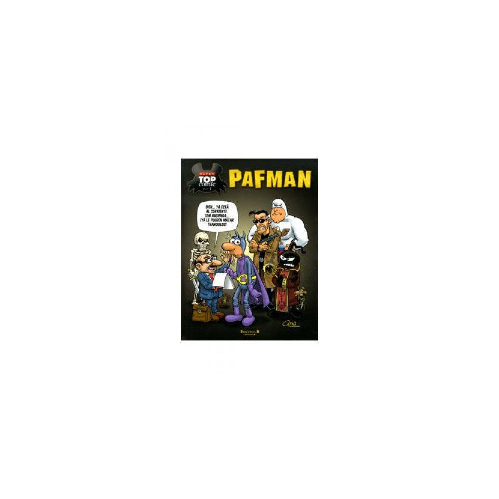 Súper Top Cómic Pafman 1 - Pafman redevuelve | La noche de los vivos murientes | Pafman in U.S.A. book