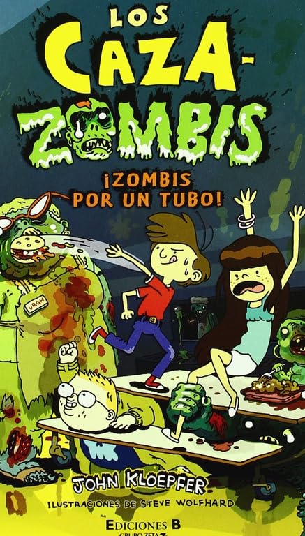 Los cazazombis. ¡Zombis por un tubo! book