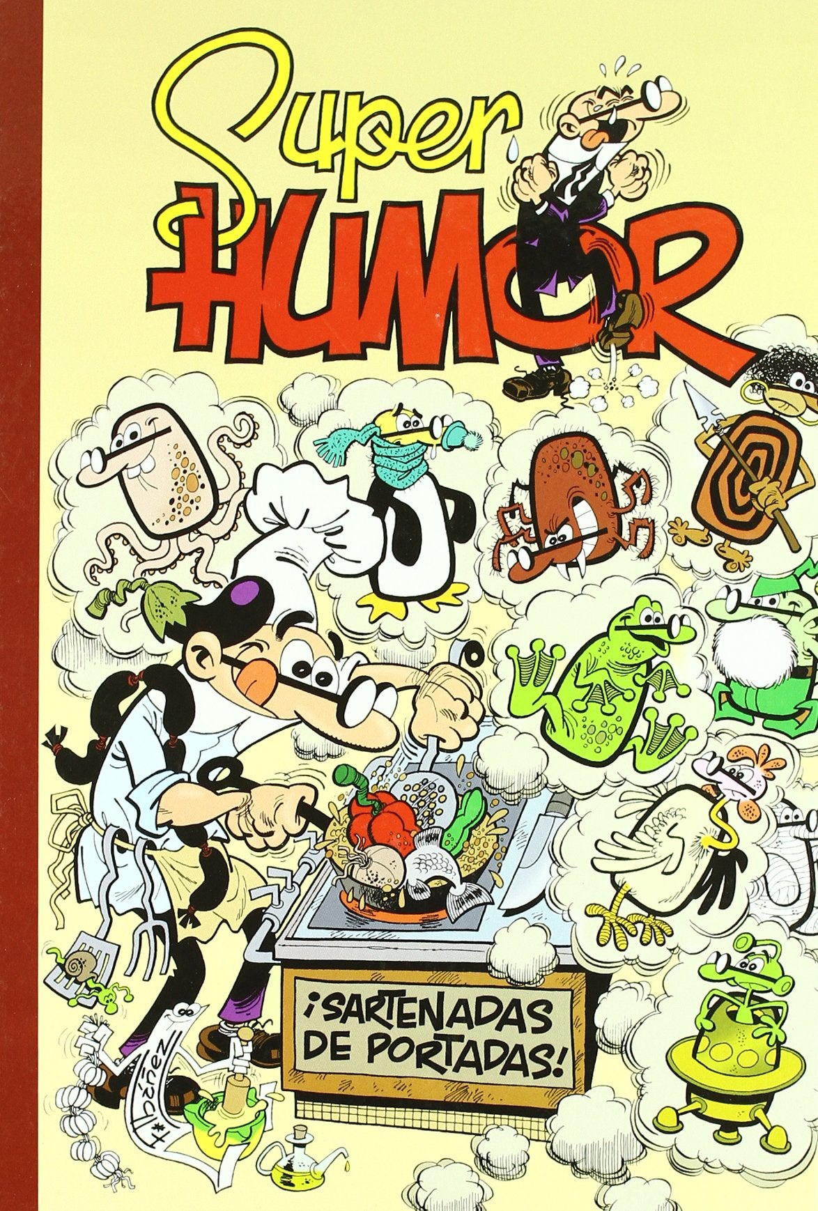 Mortadelo y Filemón, ¡Sartenadas de portadas! (Súper Humor Mortadelo) Superheroes