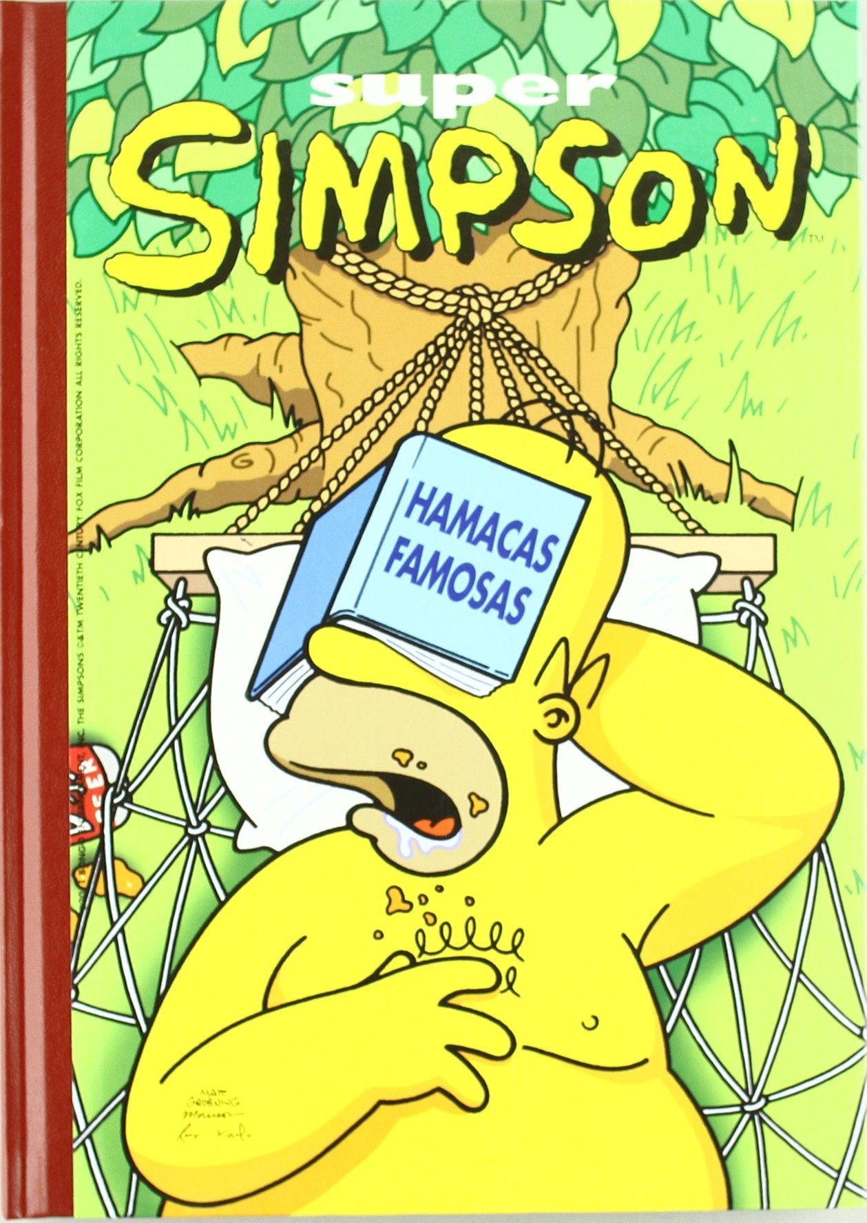 Hamacas famosas (Súper Simpson) Manga