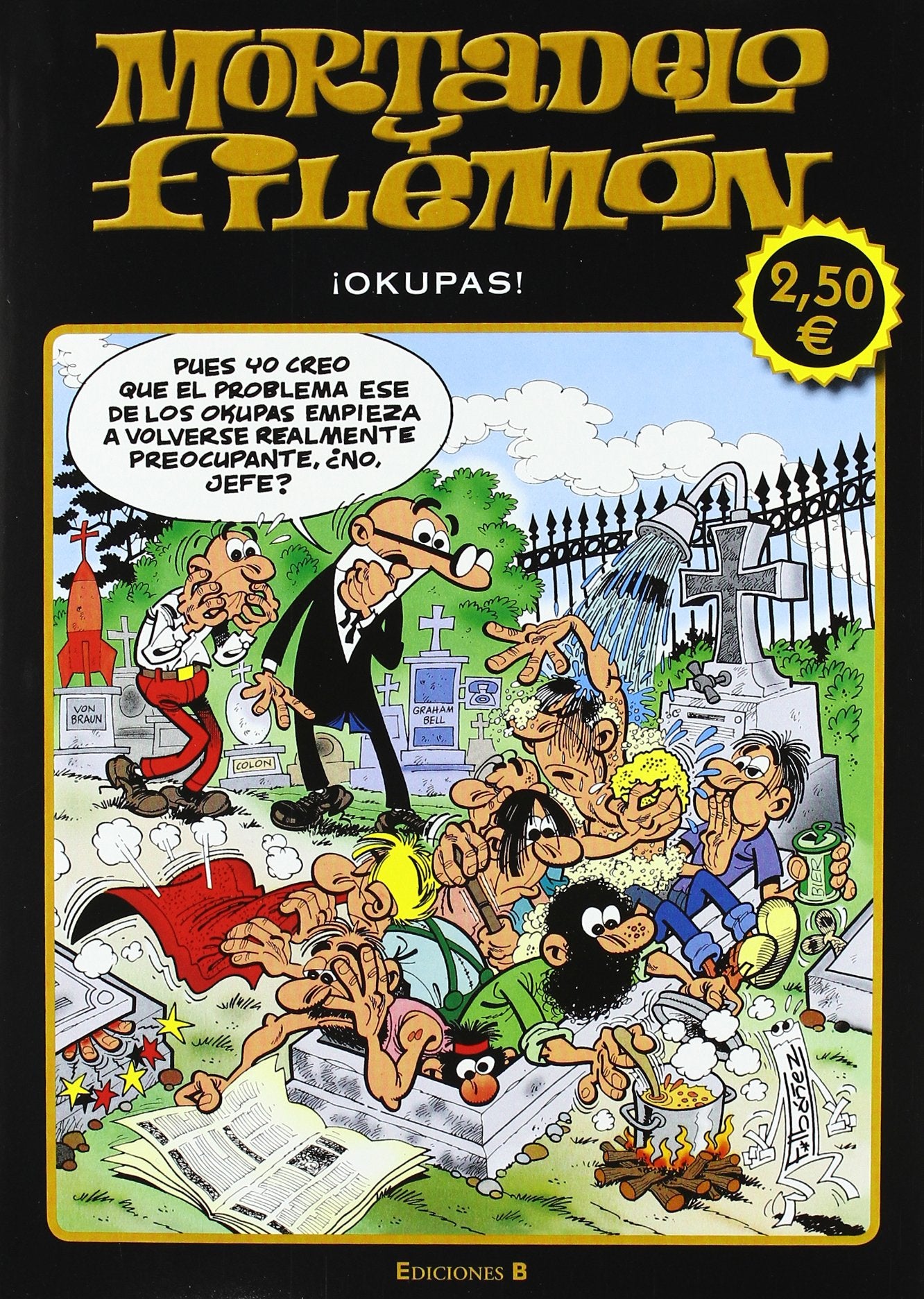 ¡Okupas! (Olé! Mortadelo 160): (Edición económica) Manga