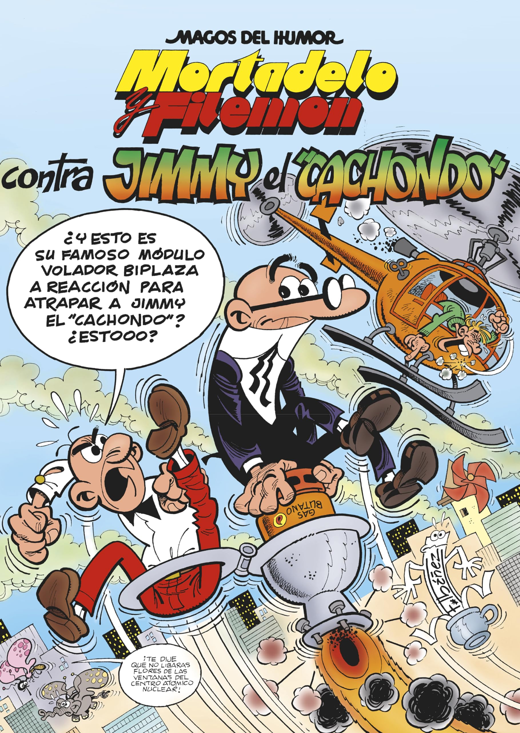Mortadelo y Filemón, contra Jimmy "el cachondo" (Bruguera Clásica, Band 166) Manga