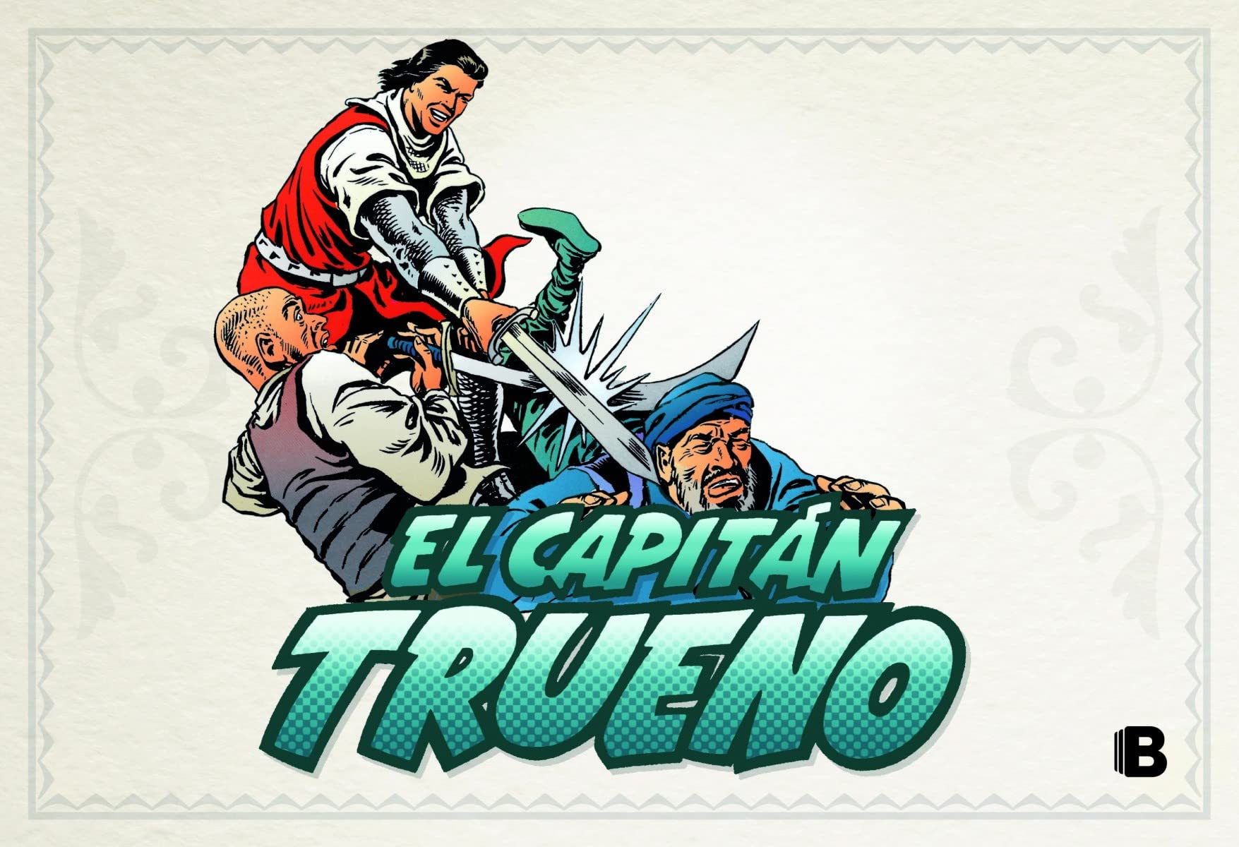 Capitán Trueno, La voz en las tinieblas (Bruguera Clásica, Band 6) Manga