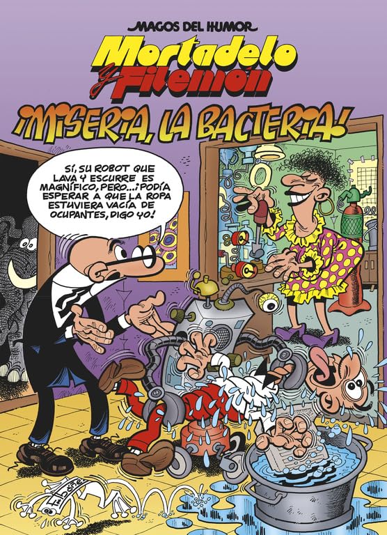 Mortadelo y Filemón, ¡Miseria, la bacteria! (Bruguera Clásica, Band 172) Manga