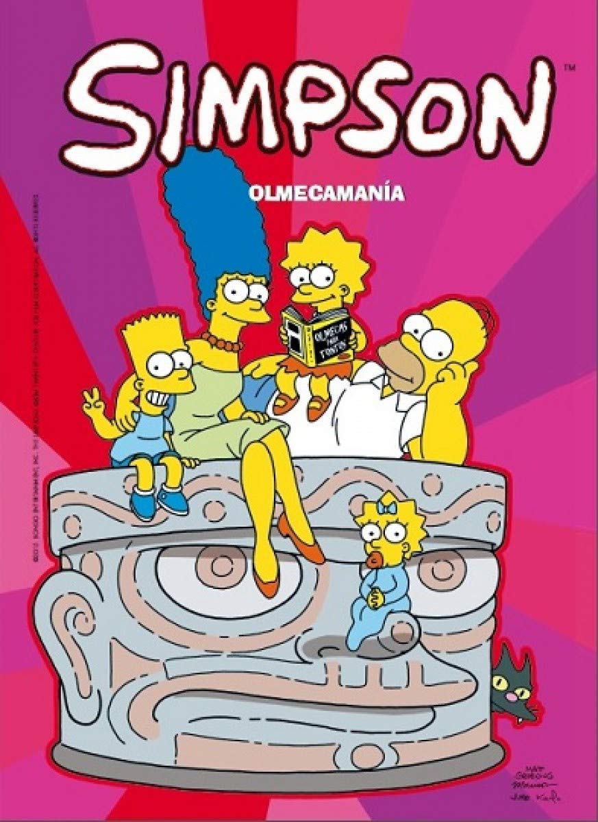 Magos del Humor Los Simpson 47 - Olmecamanía book