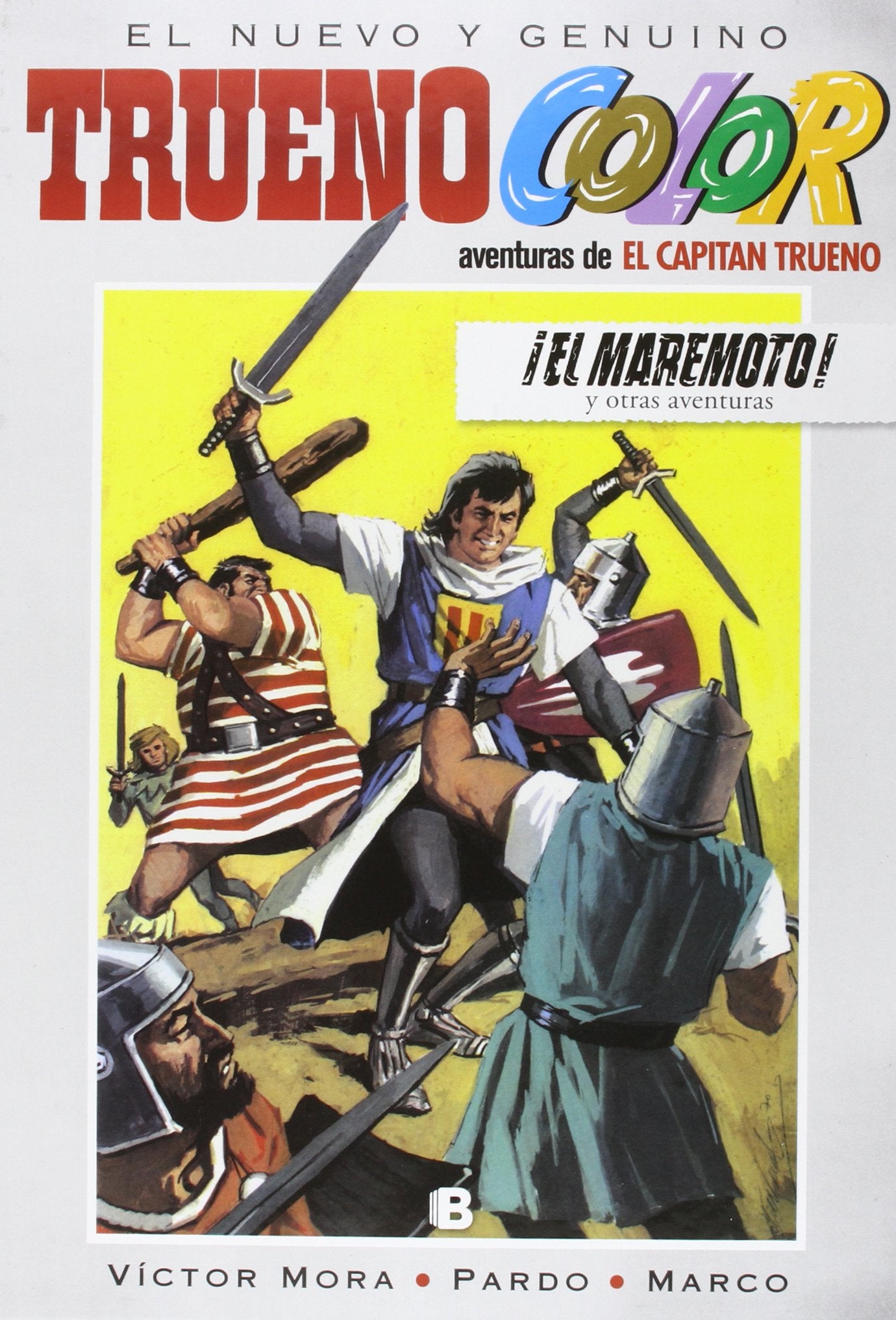 El Capitán Trueno, ¡El maremoto y otras aventuras! (Bruguera Clásica, Band 14) Manga