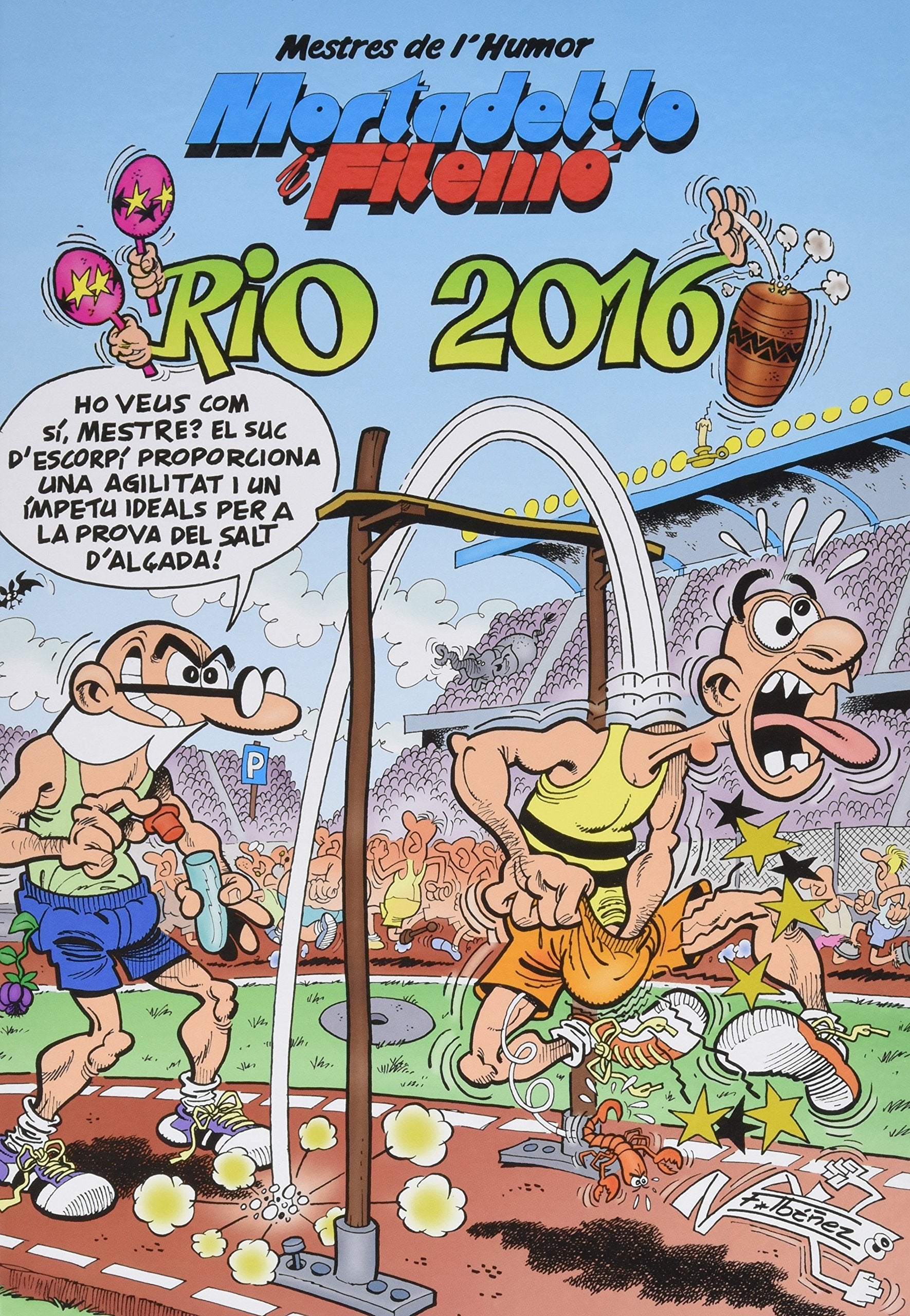 Mortadelo y Filemón, Río 2016 (Mestres de l'Humor) Superheroes