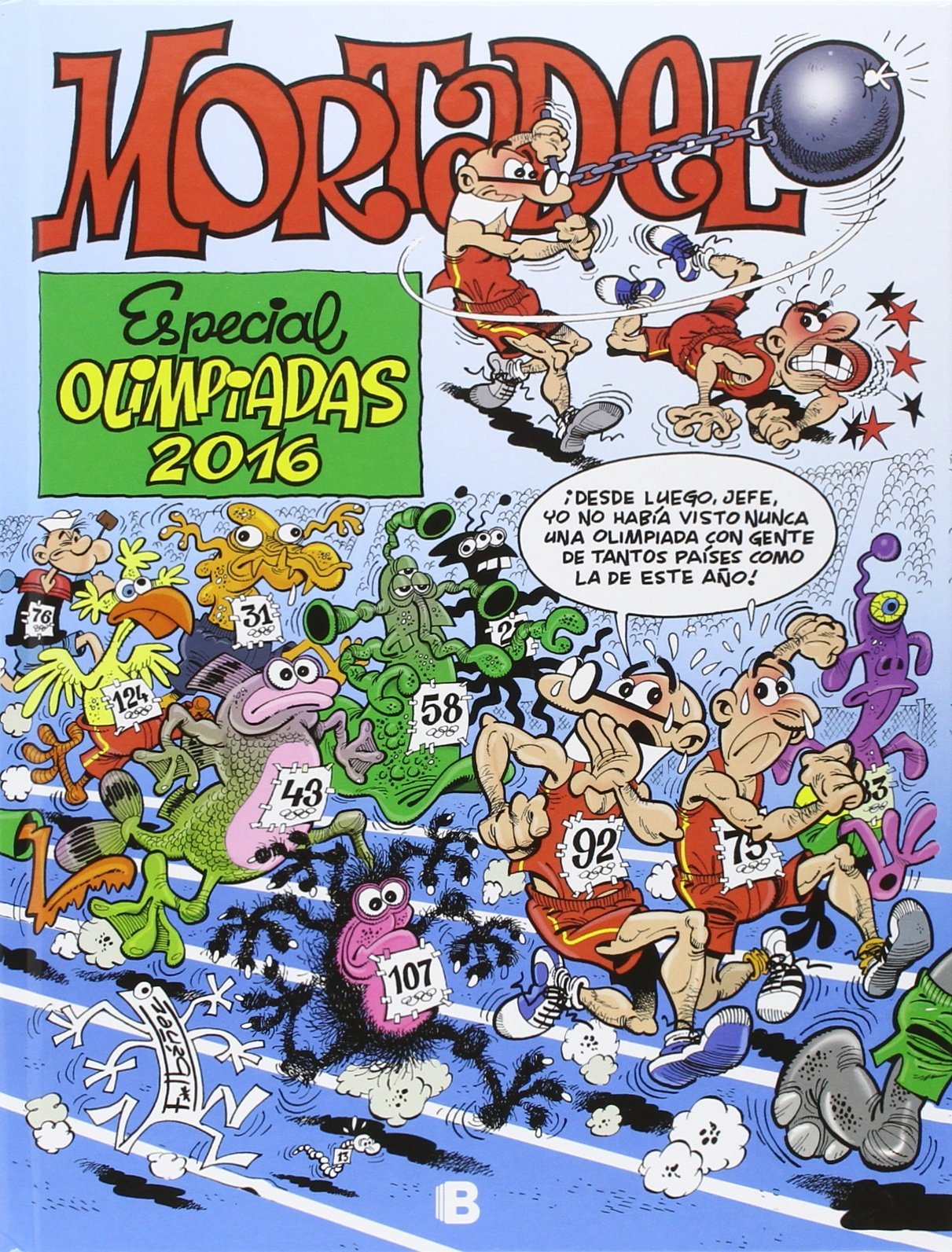 Mortadelo y Filemón, Especial olimpiadas 2016 (Bruguera Clásica) Manga