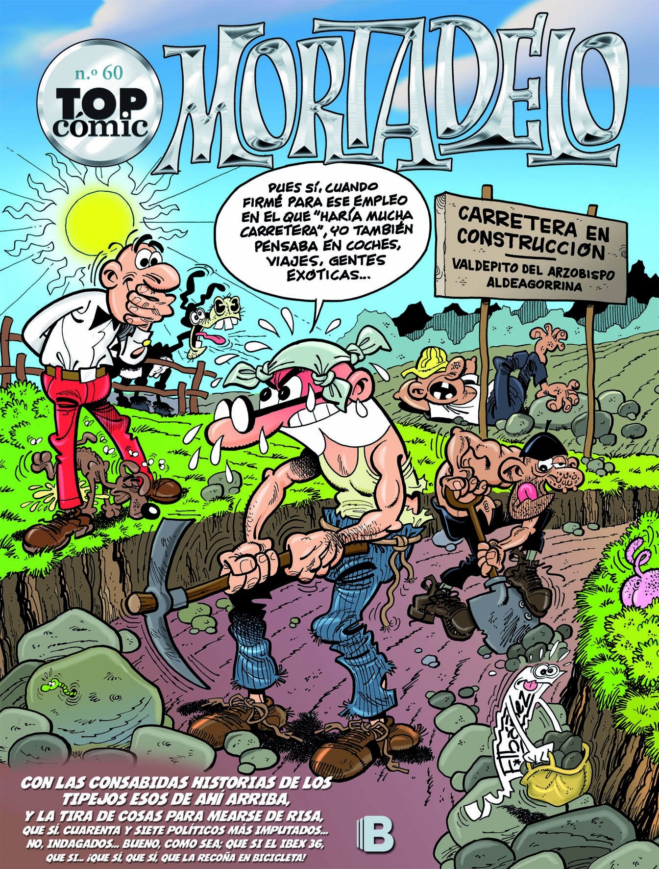 Top cómic Mortadelo 60, La ruta del yerbajo (Bruguera Clásica, Band 60) Contemporary literature