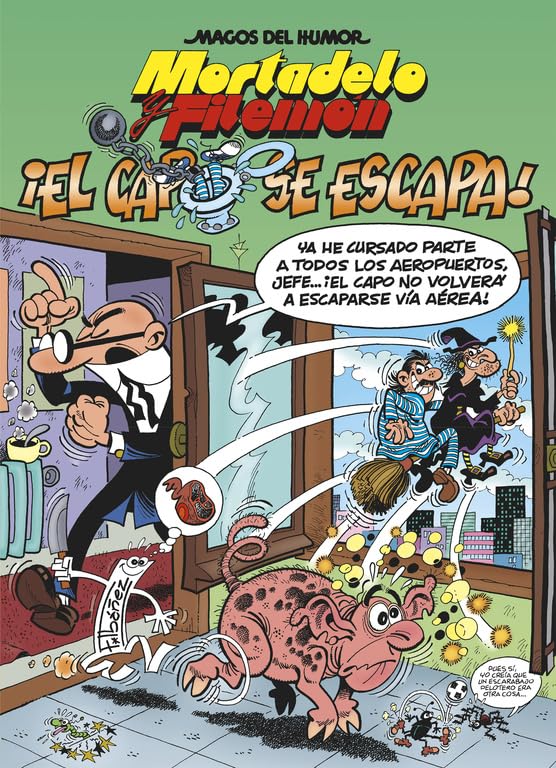 Magos del humor 180, ¡El capo se escapa! Contemporary literature