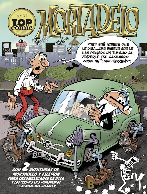 Top comic Mortadelo 61, El brujo ; El huerto siniestro (Bruguera Clásica, Band 61) Manga
