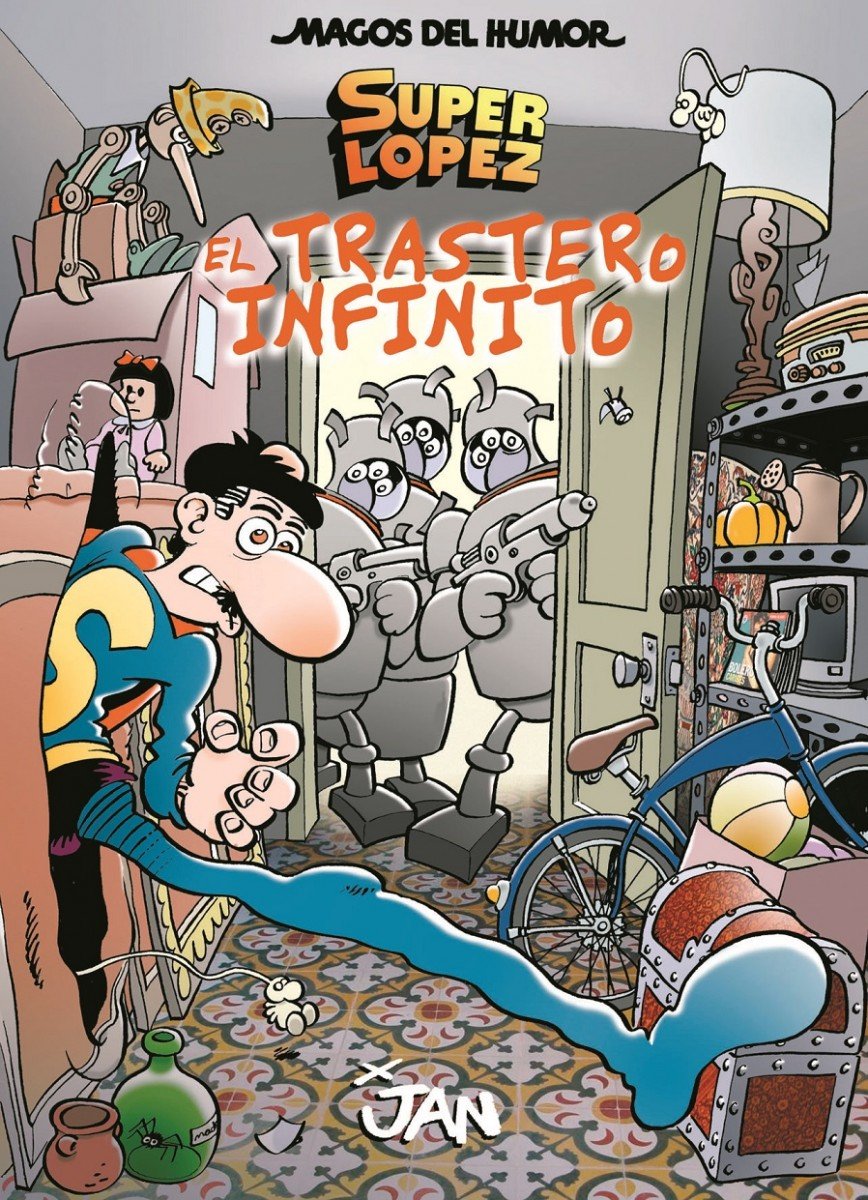 Superlópez. El trastero infinito (Magos del Humor 181) book